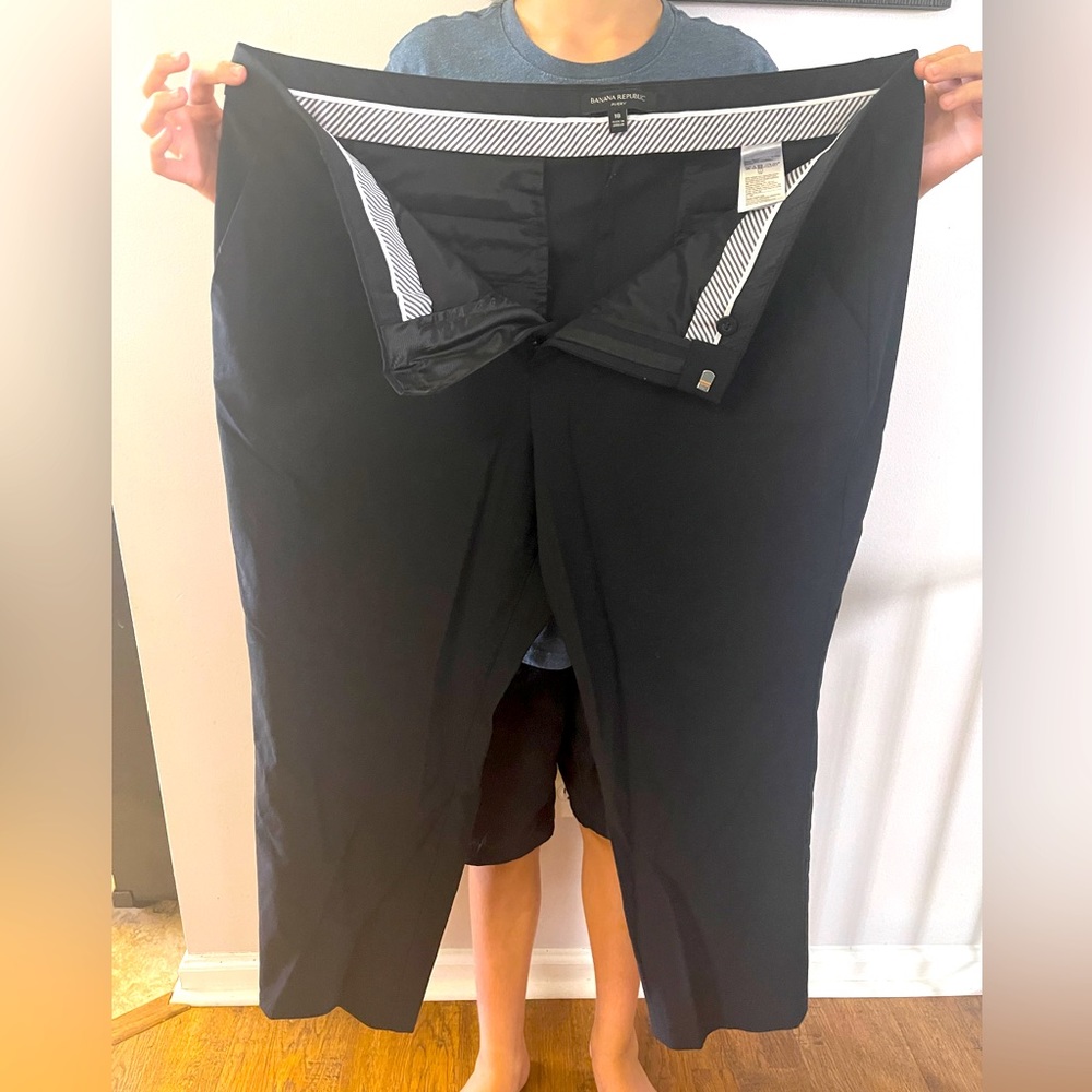 Banana Republic Black Wool Pants